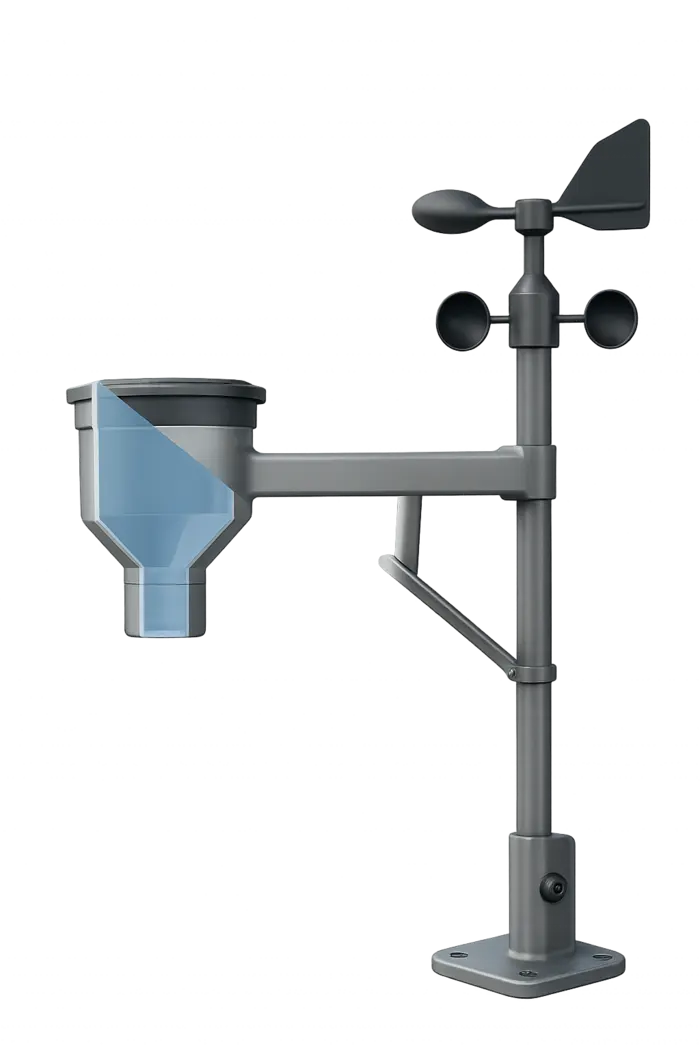 Stazione meterologica sistema di monitoraggio predittivo indra